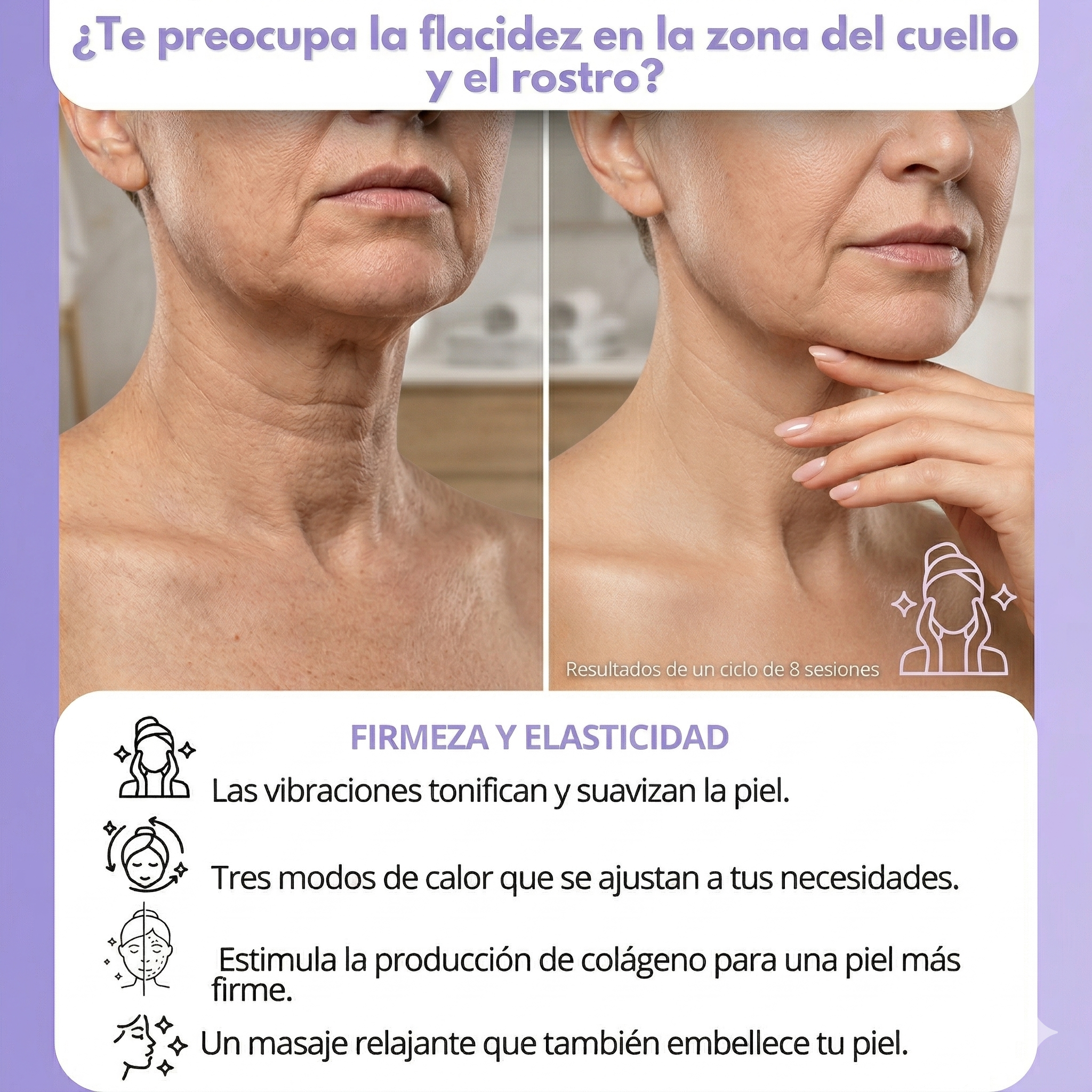 MASAJEADOR FACIAL REDUCTOR DE ARRUGAS