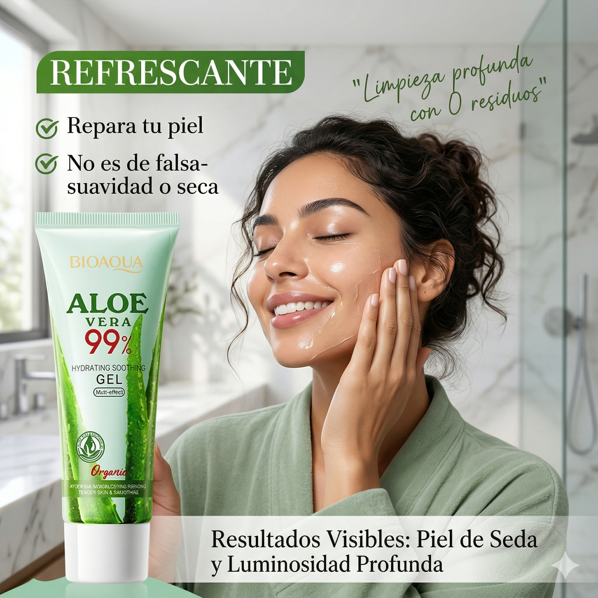 GEL DE ALOE VERA BIOAQUA - BIOTEZ