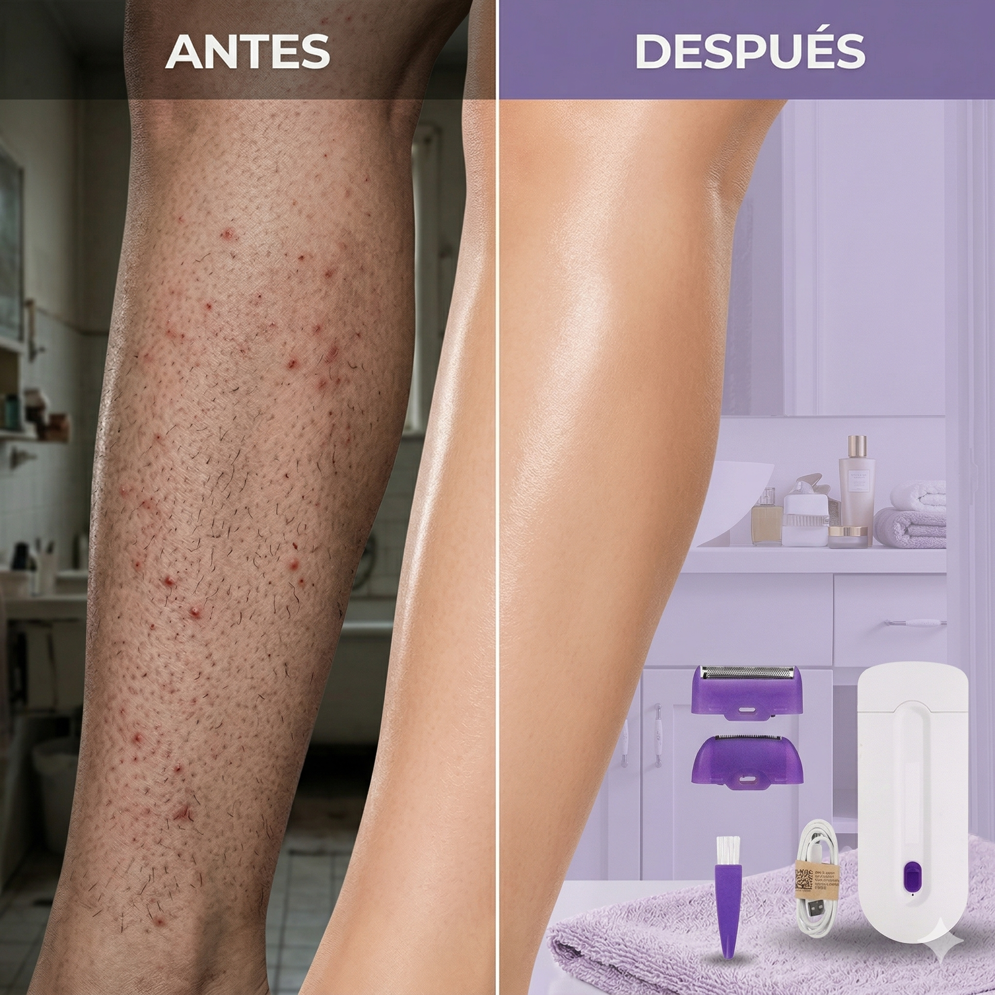 SoftSkin™ Removedor de Vello Corporal
