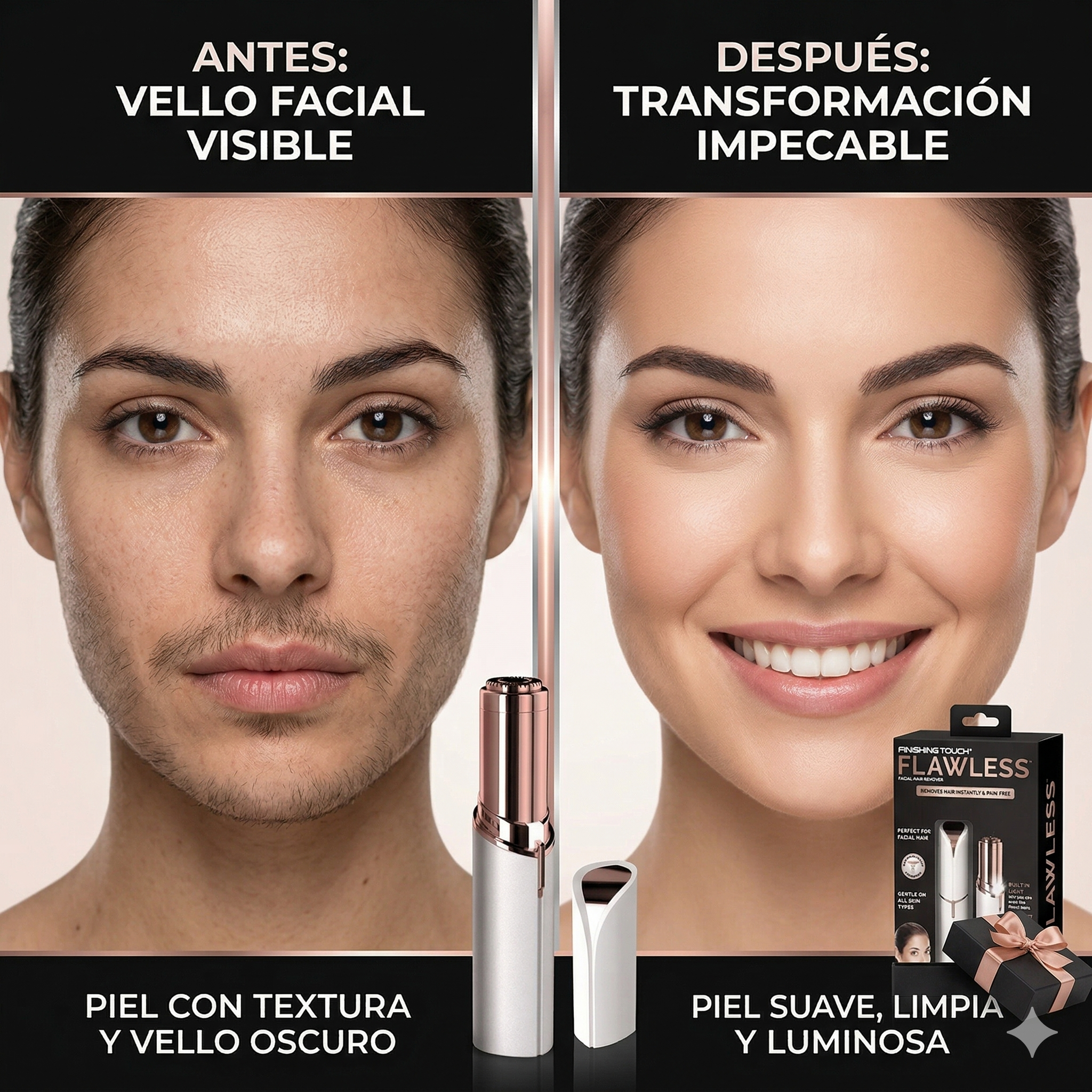 Depilador Recargable Removedor Vellos