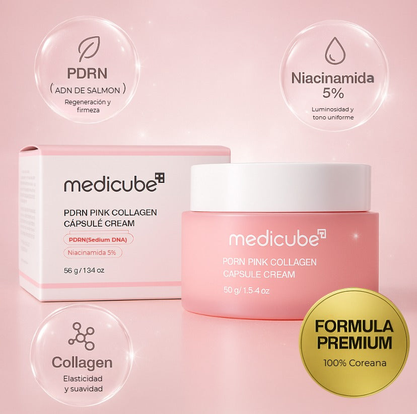 CREMA MEDICUBE CAPSULAS DE PDRN OBSEQUIO